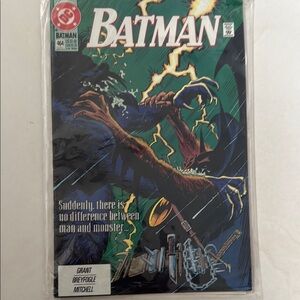 DC Comics Batman Comic Cover - Green, Blue, Red